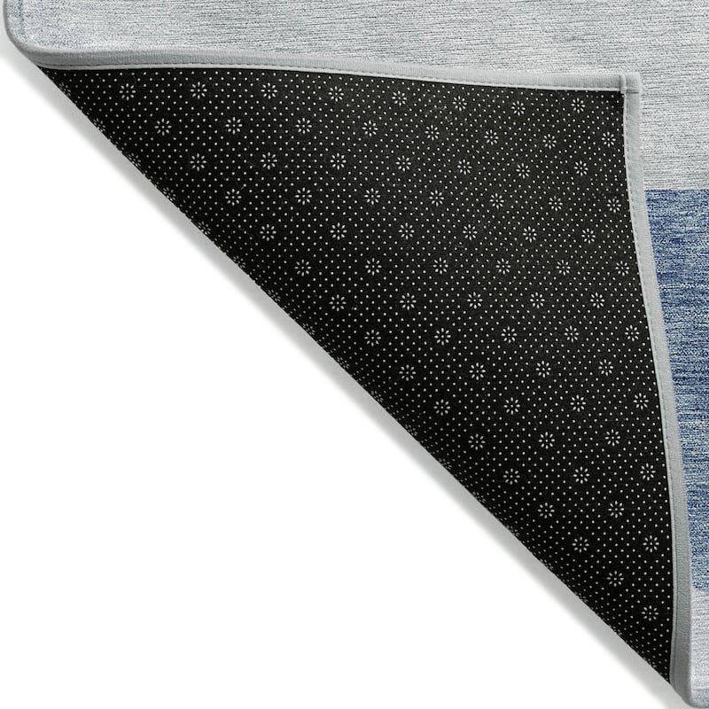 HomeRoots Geometric Transitional Rectangle Outdoor Rug