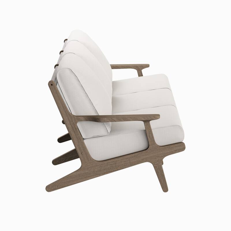 Saratoga 4-Piece Outdoor Patio Teak Wood Furniture Set