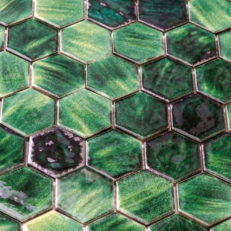 The Tile Life Agate 2x2 Porcelain Backsplash Wall Tile
