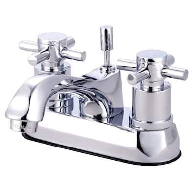 Kingston Brass Concord Centerset Bathroom Faucet with Brass Pop-Up