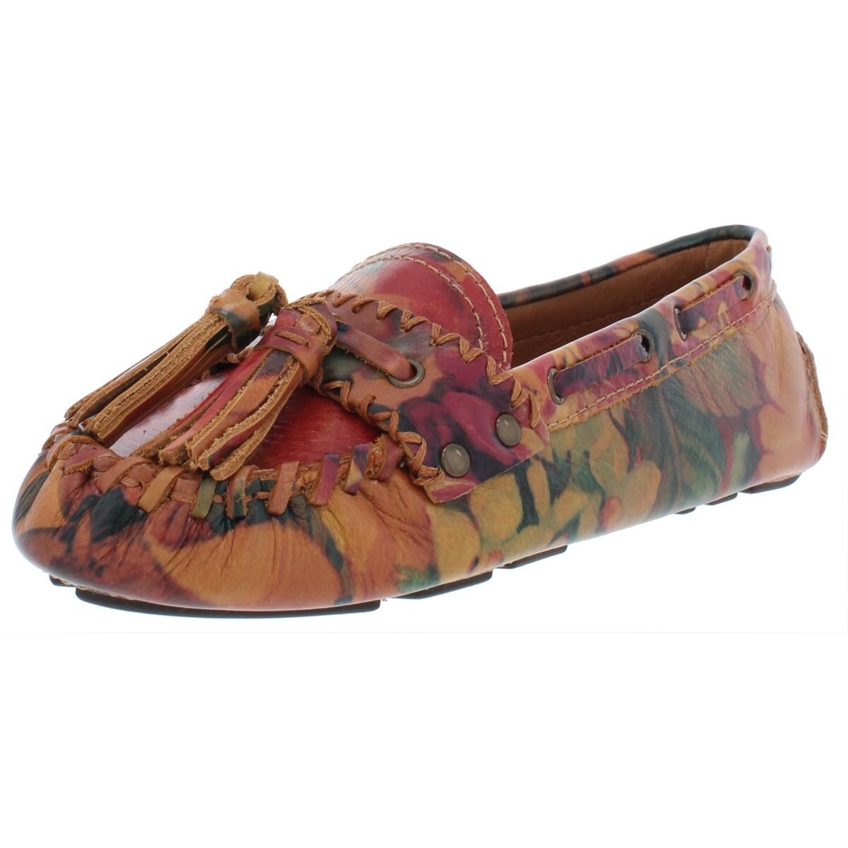 floral moccasins