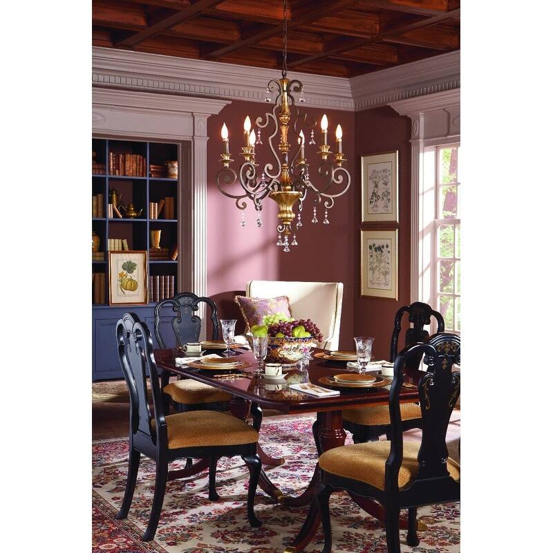 Marquette 6-Light Chandelier in Heirloom