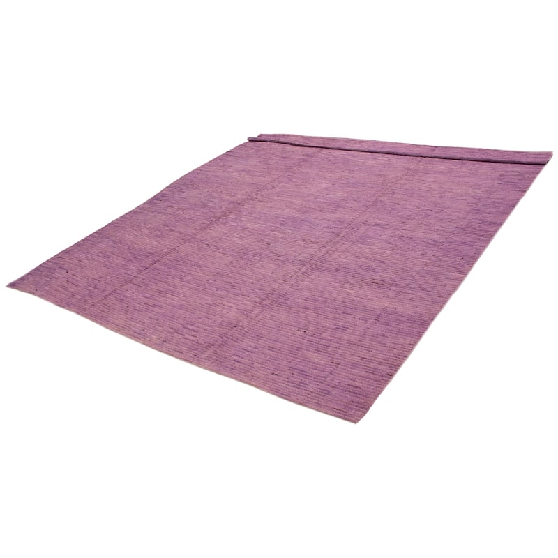 ECARPETGALLERY Hand-knotted Finest Peshawar Ziegler Violet Wool Rug - 10'11 x 13'1