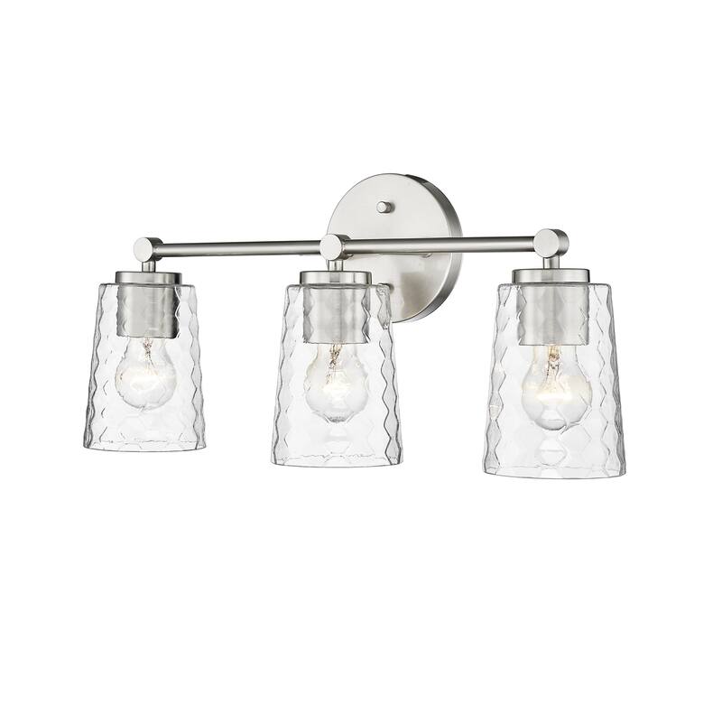 Millennium Lighting Ashli 2/4 Light Vanity Light with Clear Honeycomb Glass Shades