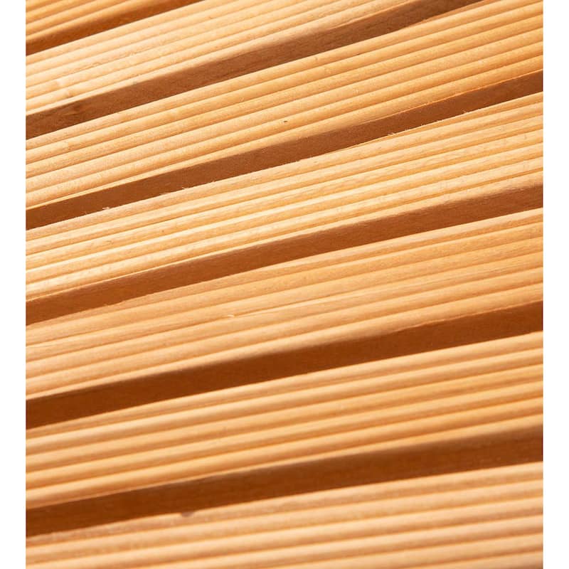 4'L Roll-Out Curved Hardwood Pathway