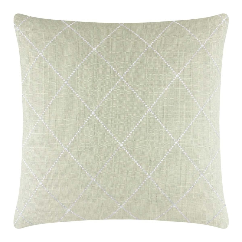 Sparkles Home Atlas Rhinestone Pillow - 16x16 - Linen