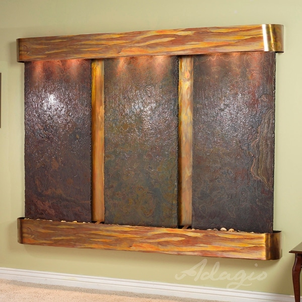 Deep Creek Falls Fountain - Rustic Copper - Rounded Edges - Choose Options