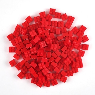 Strictly Briks Classic Bricks Kit, Red, 144 Pieces, Compatible with ...