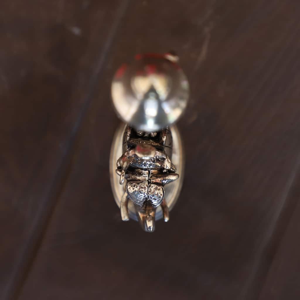 Cottagehandicraft ,Silver Plated Ambavadi Antique with Free Elephant Gift