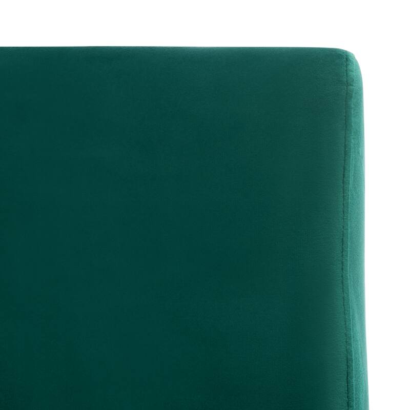 SAFAVIEH Fanlia Emerald/Gold Side Chair (Set of 2) - 18.8" W x 24.5" L x 34" H