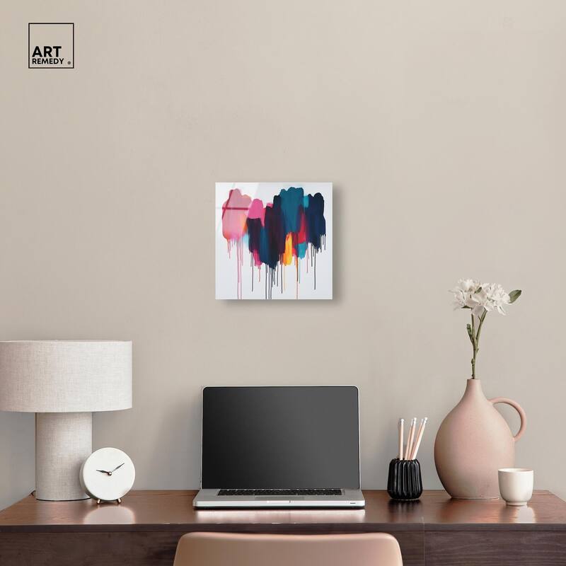 Glacier Color Glide Acrylic by Art Remedy, Ready to Hang