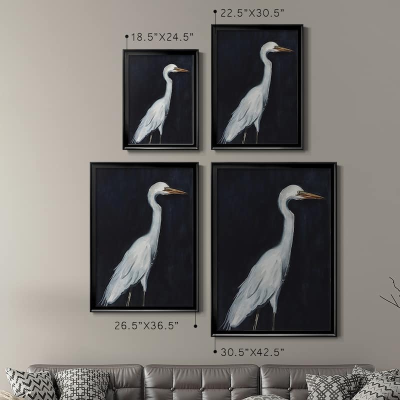 Calm Great Egret II Premium Framed Print - Ready to Hang
