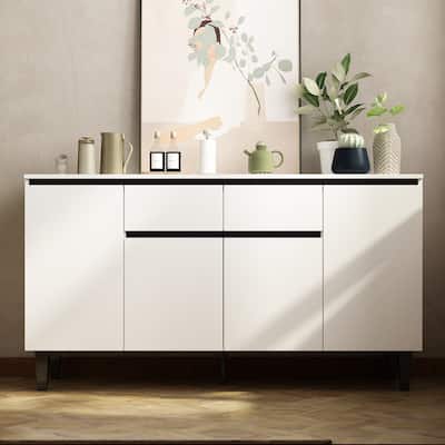 Sideboard Long Sideboard Table Sideboard Buffet Bookcase Cabinet White