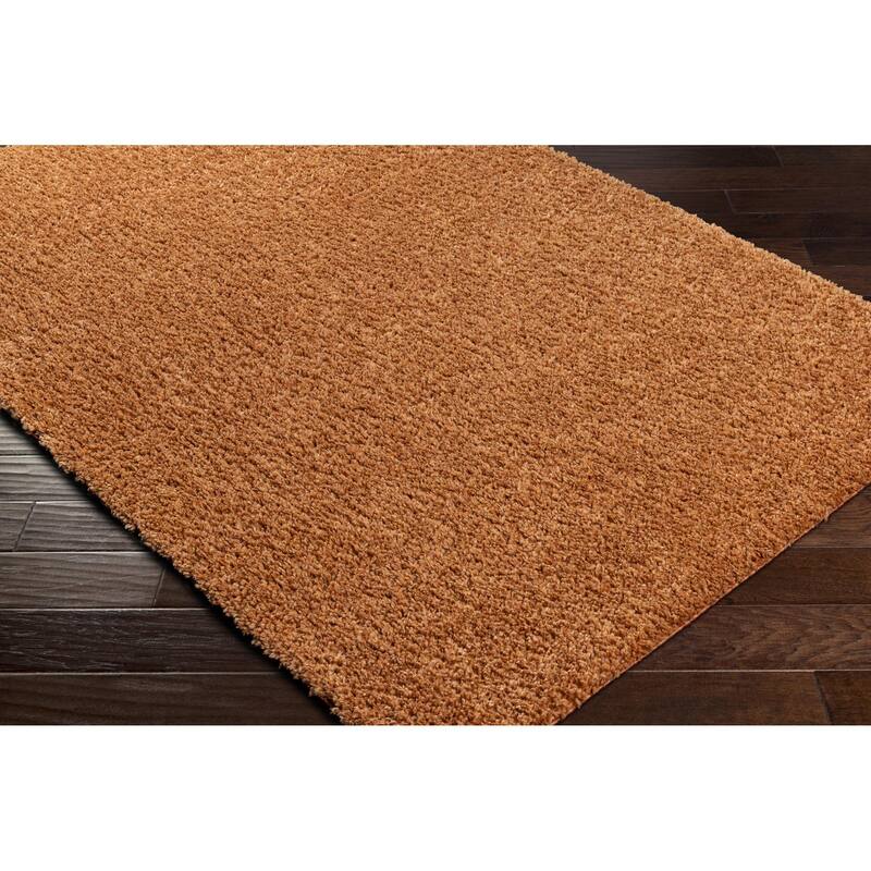 Livabliss Deluxe Shag Minimalist Medallion Area Rug