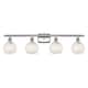 Option Polished Chrome / White Mouchette