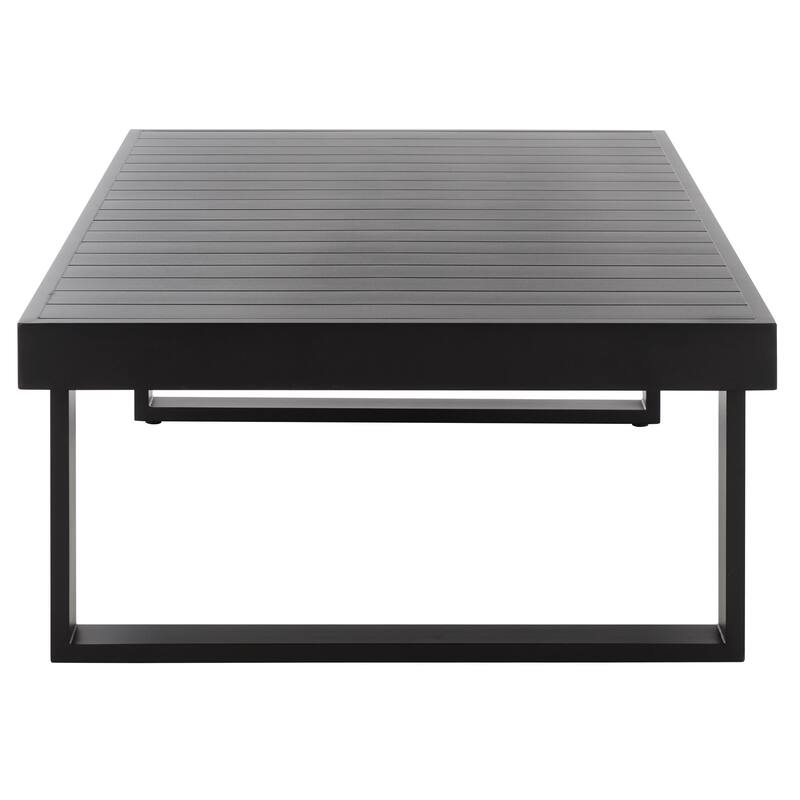 SAFAVIEH Outdoor Living Fash Aluminum Coffee Table - 50"W x 30"D x 16"H