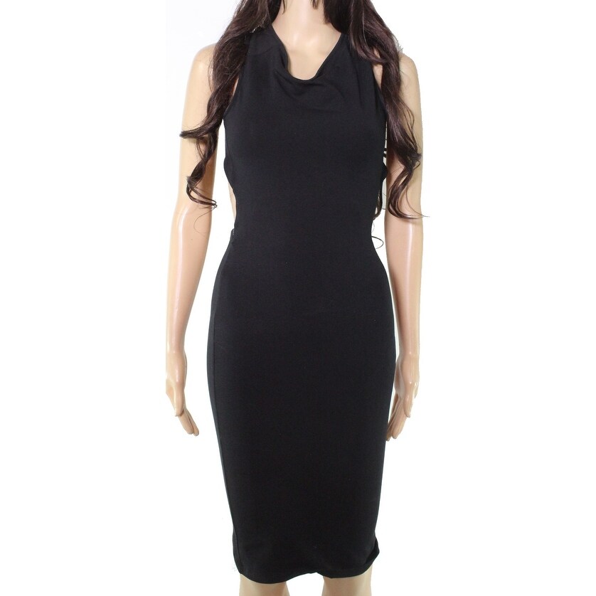 miss selfridge black dress