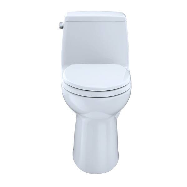 Toto Ms854114sg Ultramax One Piece Elongated 1 6 Gpf Toilet With G Max Flush System And Cefiontect Softclose Seat Included Overstock 16320470