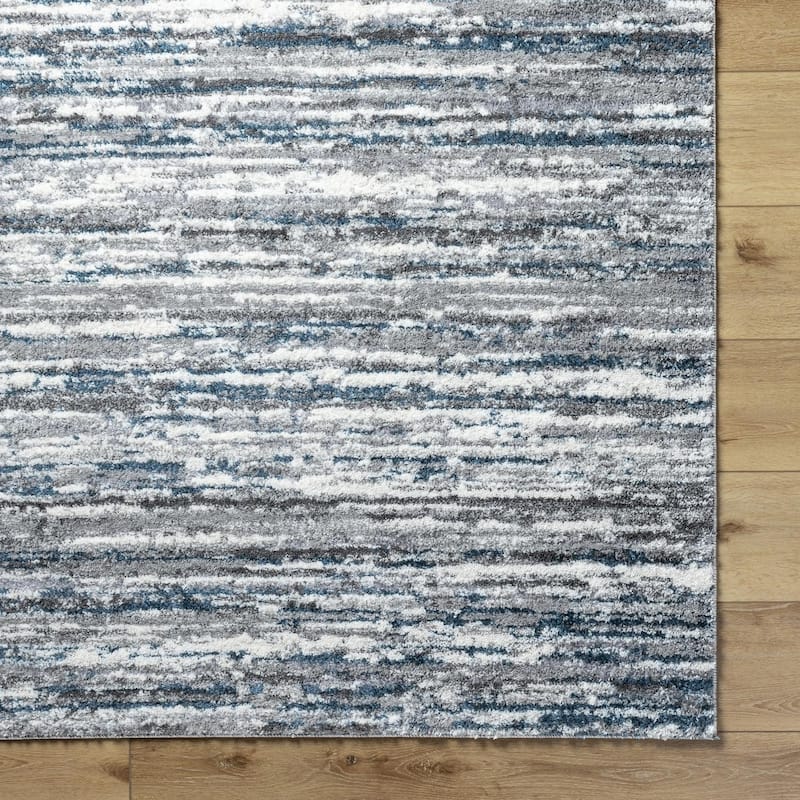 Livabliss Transitional Andorra Plus Stripe Area Rug