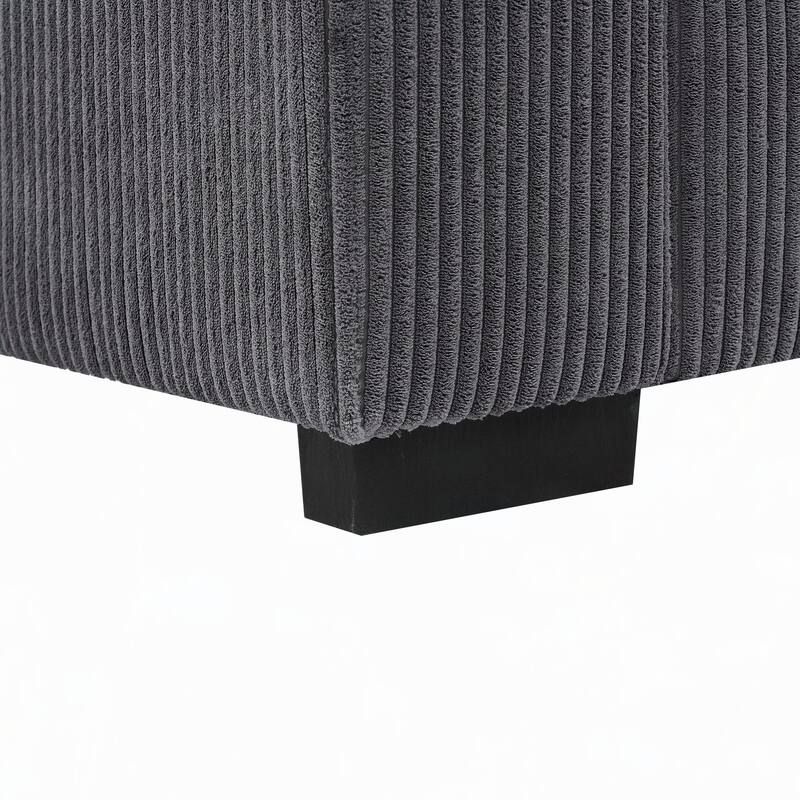 Coastal Haven Corduroy Sofa