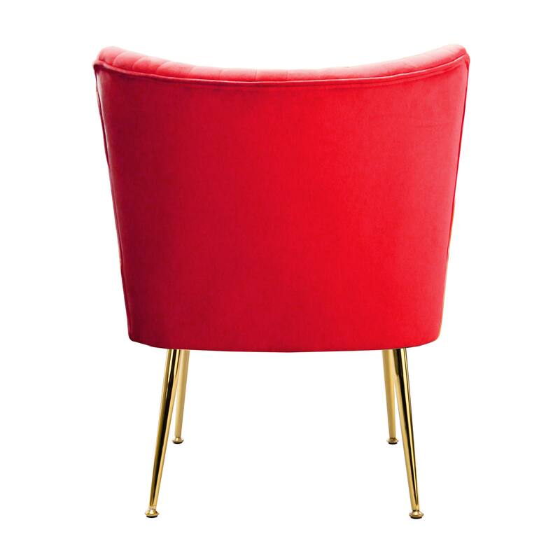 Heaven Contemporary Velvet Upholstered Accent Chair