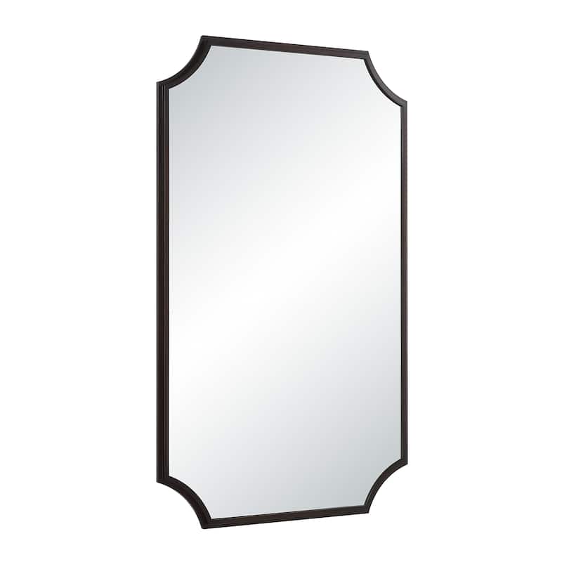 Renwil Torre 40" H x 24" W Wall Mirror, Brown