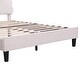preview thumbnail 16 of 20, Queen Upholstered Bed with Velvet Headboard, 660lb Weight Capacity