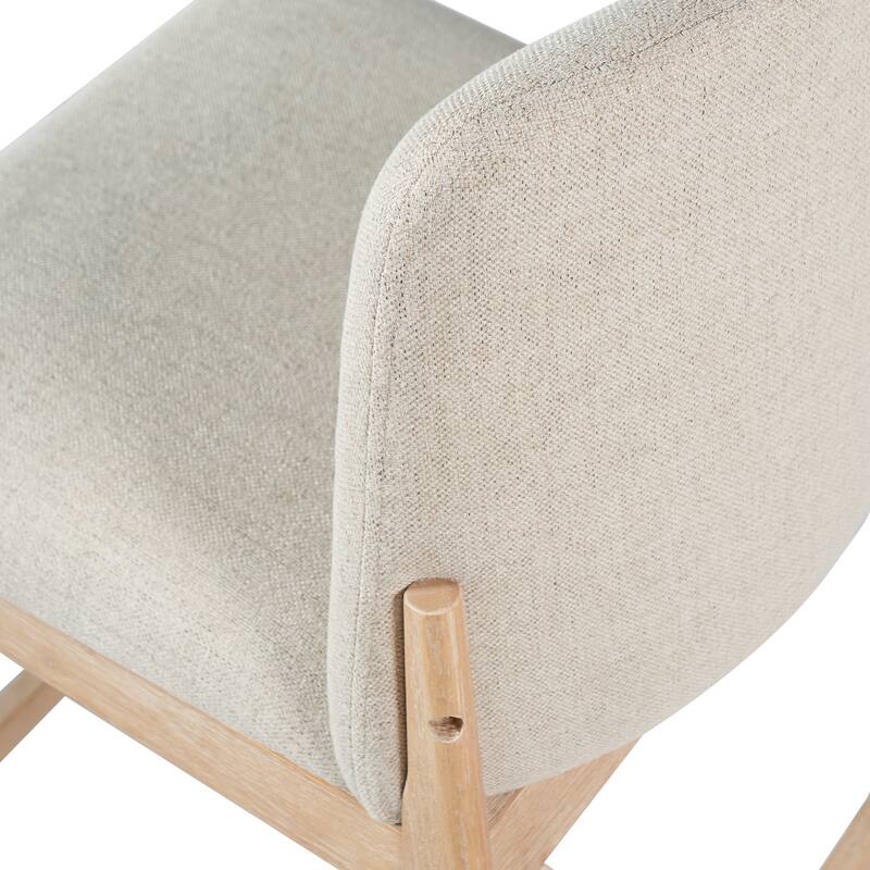 Christopher Knight Home - Clara Modern Wooden Upholstered Counter Stool