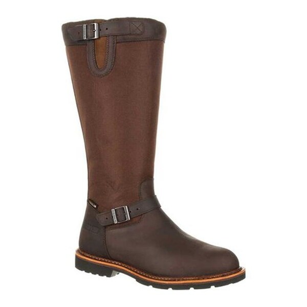 leather snake boots