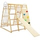 preview thumbnail 2 of 20, Costway 8-in-1 Jungle Gym Playset, Wooden Climber Play Set with Monkey