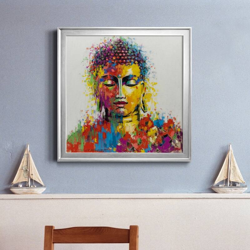 Painted Elephant IFramed Canvas Ready to Hang Bed Bath & Beyond