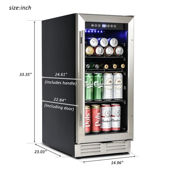 RU-♡ Amazon.com: Anypro 3.4 Cu.Ft Retro Small Beverage