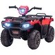 preview thumbnail 9 of 7, 12V Kids Electric ATV Quad with LED Headlights, AUX/USB Ports, and Twin Motors