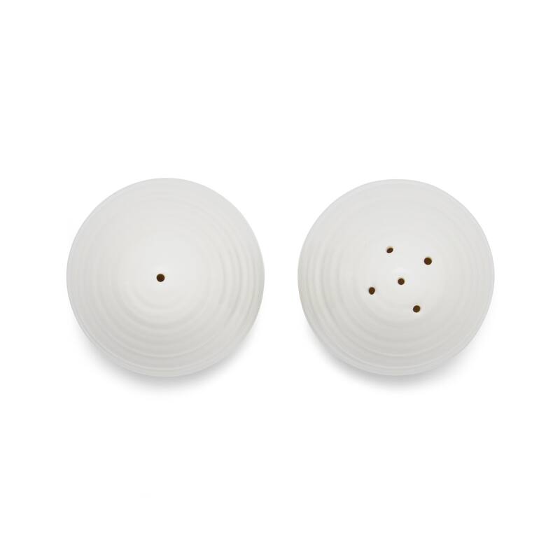 Portmeirion Sophie Conran Salt and Pepper Set White - 2.5 Inch