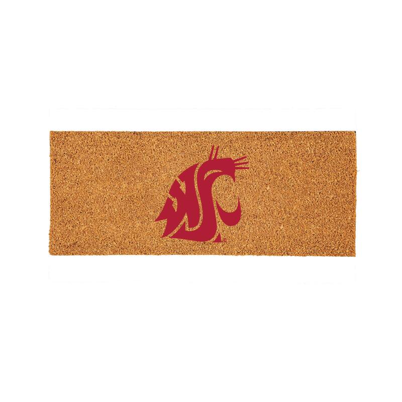 Washington State University Full Color Indoor/Outdoor Coir Mat