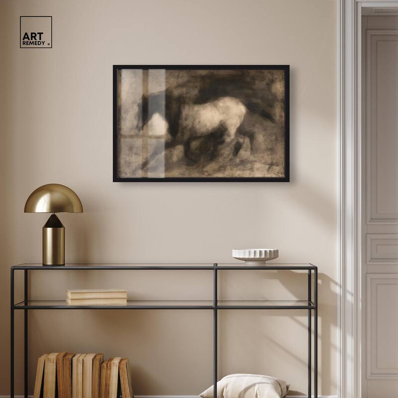 Dark Horse Shadowbox by Art Remedy