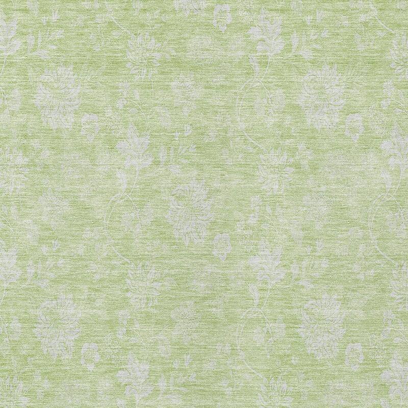 HomeRoots Floral Transitional Rectangle Outdoor Rug