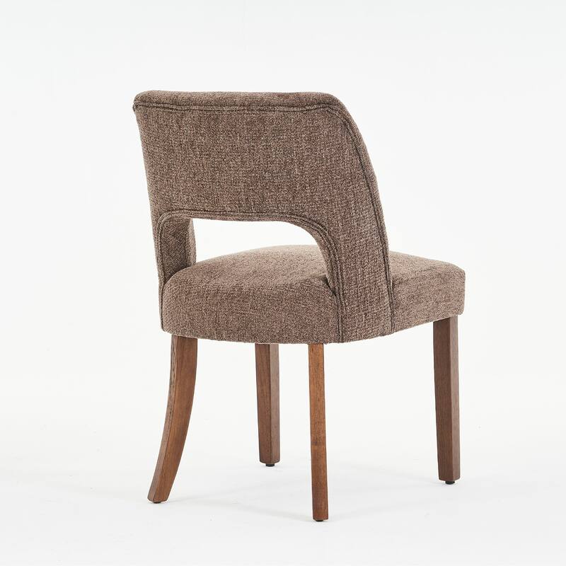 Wooden Dining Chairs Set of 2/4/6,Modern Fabric Upholstered Dining Room Chair Kitchen Chairs