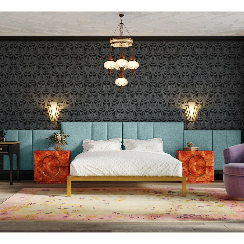 Jaxx Panelist Padded Headboard - Set of 2 Wall Panels