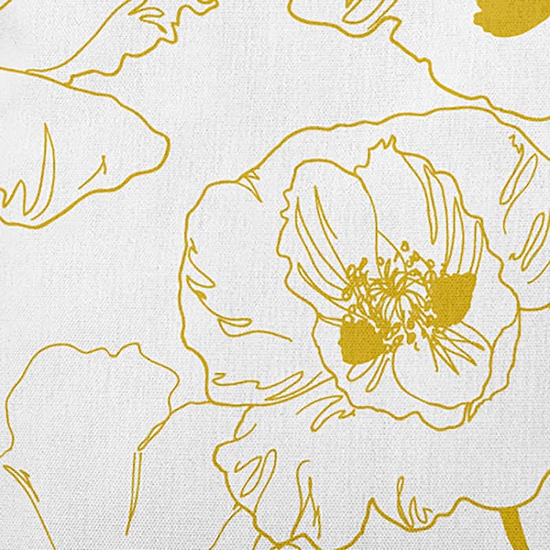 Popping Poppies Decorative Throw Pillow