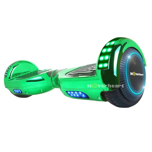 Green hoverboard with 2025 bluetooth