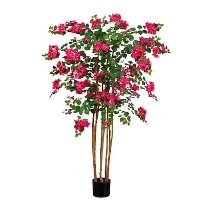 5-ft Artificial Deluxe Bougainvillea Tree - Green