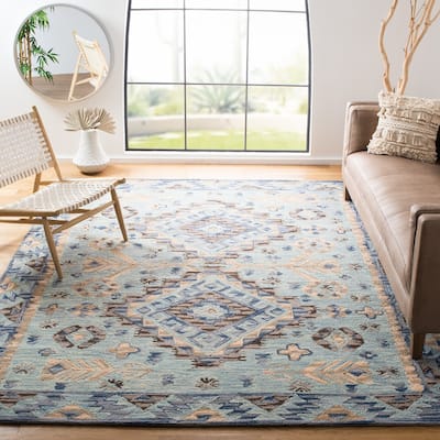 SAFAVIEH Handmade Aspen Myrta Boho Tribal Wool Rug