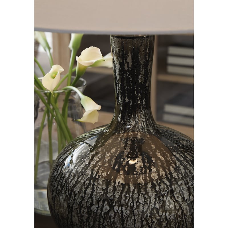 Signature Design by Ashley Tenslow Antique Black Table Lamp - 15"W x 15"D x 26"H