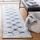 preview thumbnail 7 of 27, SAFAVIEH Handmade Metro Gerrie French Country Wool Rug 2'3" x 8' Runner - Natural/Blue - Runner
