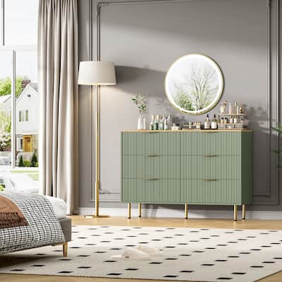 6 Dresser Chest of Drawers,Drawer Dresser for Bedroom