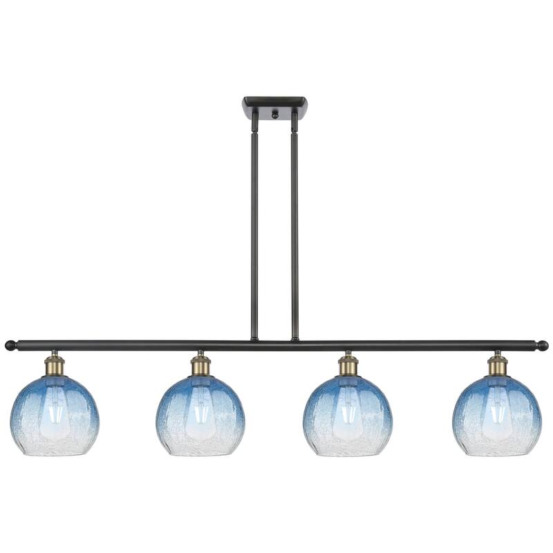 Innovations Lighting Endless Possibilities Ballston - Brookhaven Globe - 4 Light 48" Stem Hung Island Light