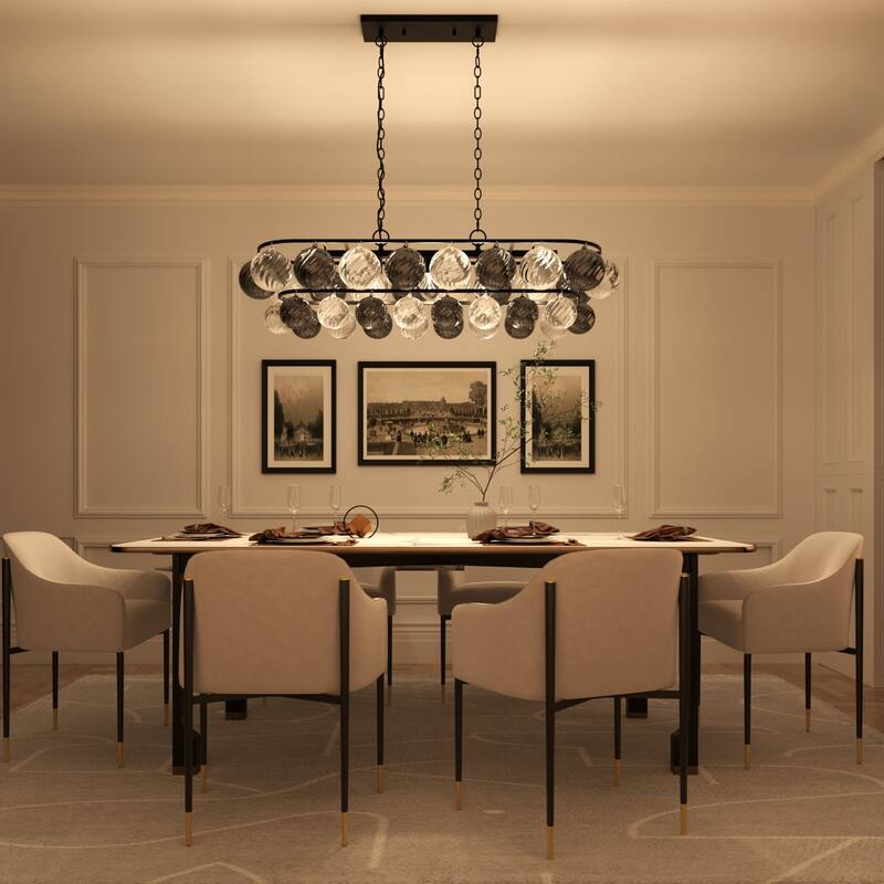 Acroma 5 - Light Dimmable Bubble Dining Room Chandelier