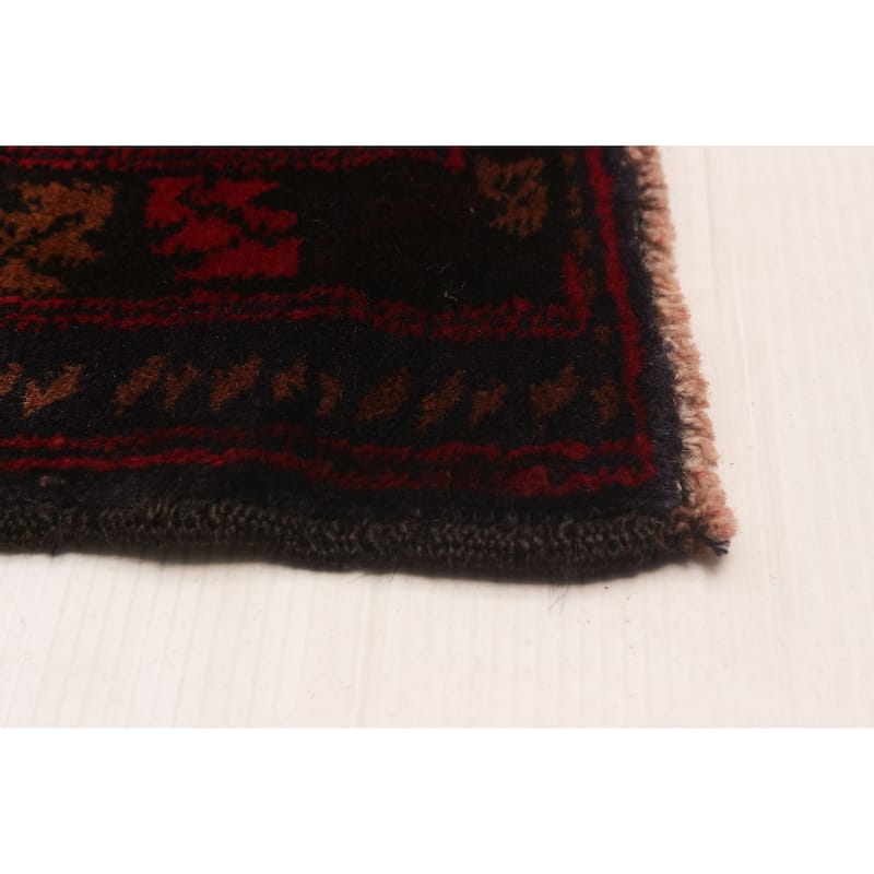 ECARPETGALLERY Hand-knotted Teimani Red Wool Rug - 9'5 x 13'0
