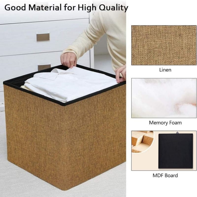 Square Ottoman 15x15x15 inches